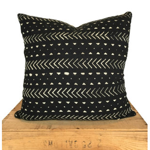 Kuba Cloth Pillow Wayfair Craney Mud Cloth Pillow Cover