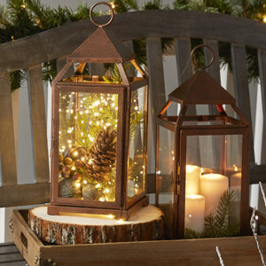 Large Contemporary Iron Lantern