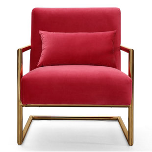 Hot Pink Velvet Chair Wayfair