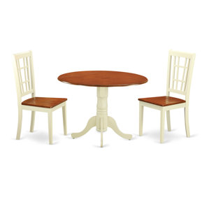 Gloucester 3 Piece Dining Set by Charlton Home