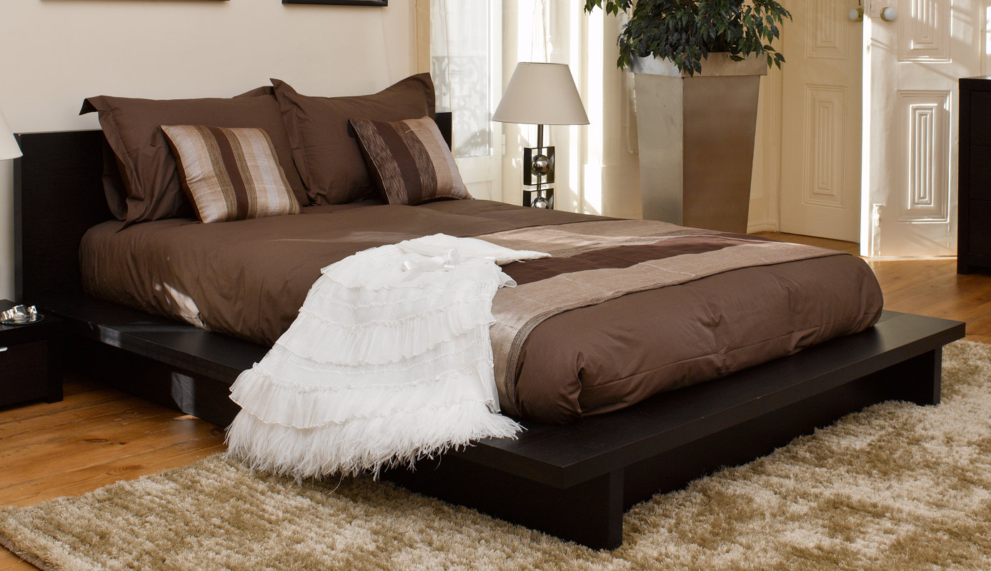 Tema Queen Platform Bed & Reviews Wayfair