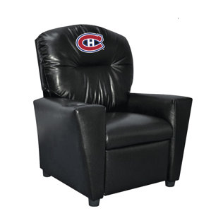 NHL Kids Recliner with Cup Holder by Imperial