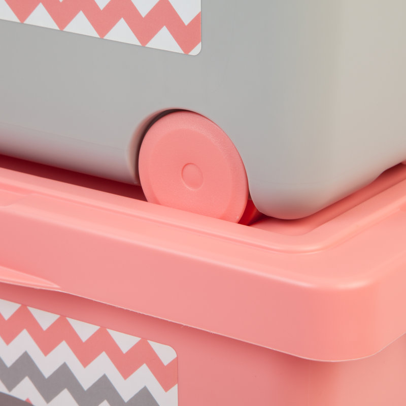 Viv + Rae Nellie Toy Stacking Basket with Lid & Reviews Wayfair