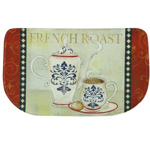 French Roast Memory Foam Kitchen Mat