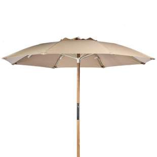 Beach Umbrella Wood Pole Wayfair Save