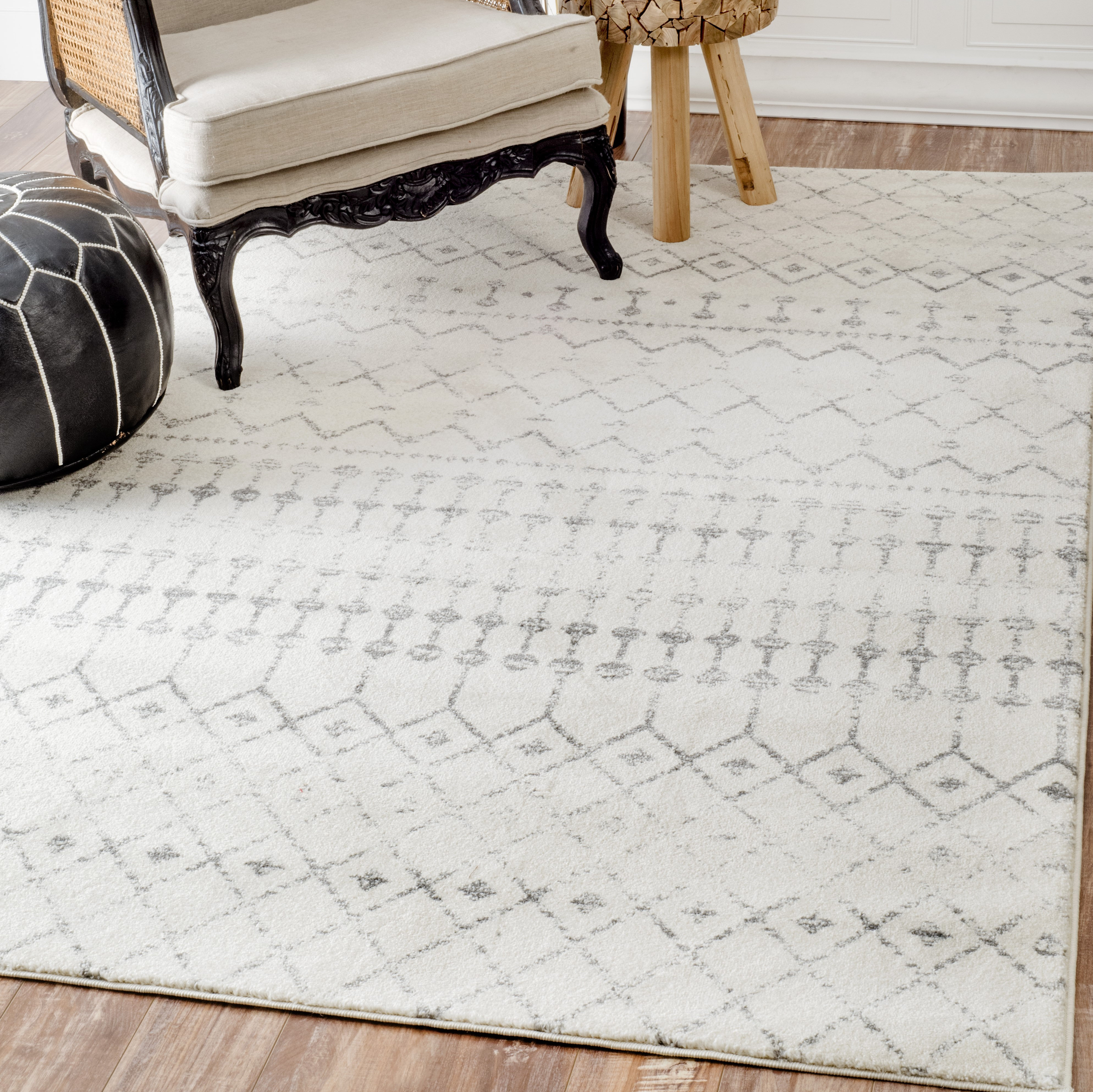 Laurel Foundry Modern Farmhouse Olga Gray Area Rug