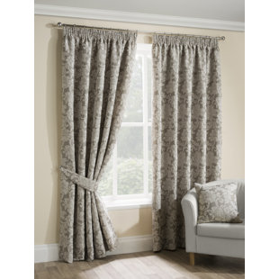 barock gardinen vorhange muster, gardinen & vorhänge: muster - damast | wayfair.de, Design ideen