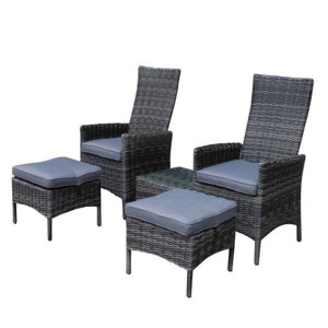 4-Sitzer Loungemöbel-Set Sano von Castleton Home