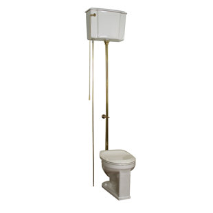 High Tank Pull Chain Toilets Wayfair Quickview