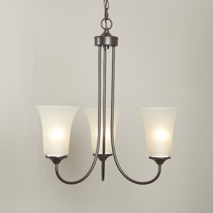 Bethesda 3-Light Shaded Chandelier