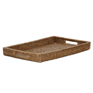 Rattan Rectangular Tray