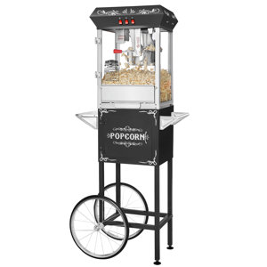 8 oz. All-Star Popcorn Popper Machine and Cart