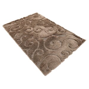 Billings Floral Brown Area Rug