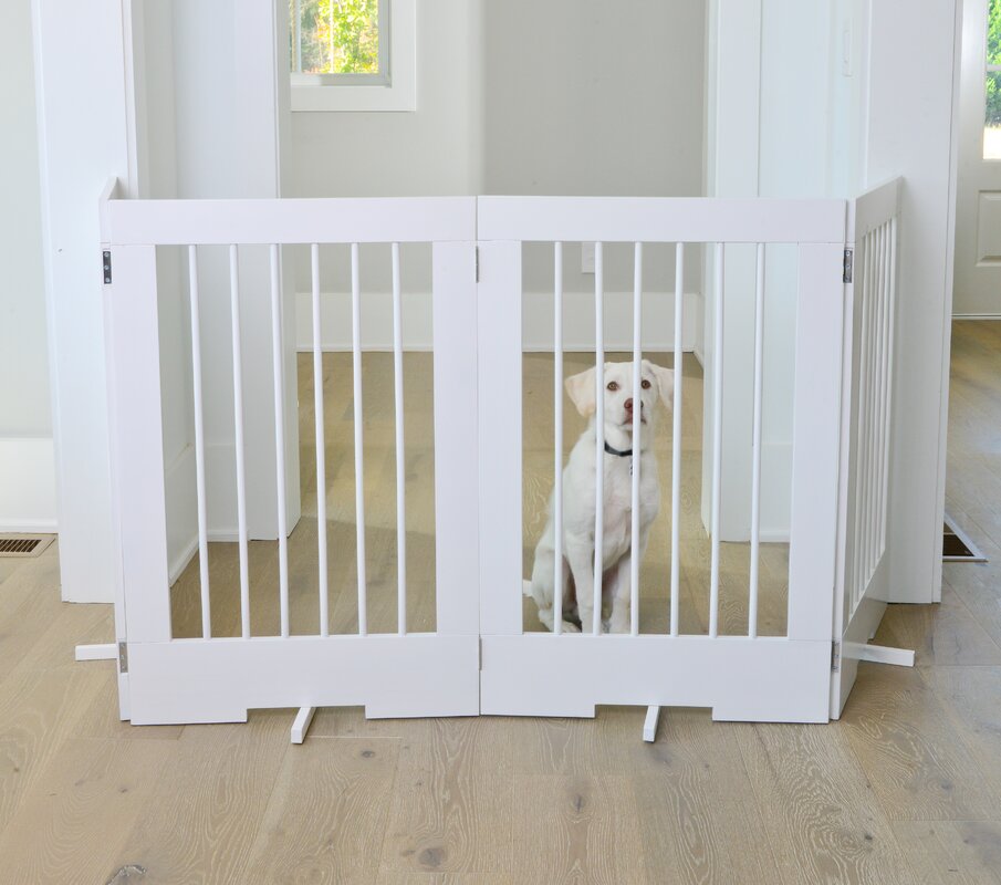 Cardinal Gates 4 Panel Tall Pet Gate Reviews Wayfair   4 Panel Tall Pet Gate 