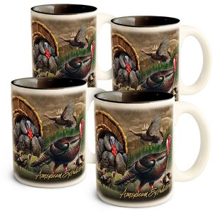 Turkey Collage Coffee Mug (Set of 4)