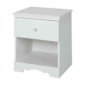 Crystal 1 Drawer Nightstand