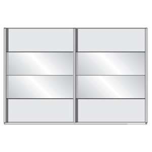 Schwebetürenschrank Donna, 217 cm H x 200 cm B ..