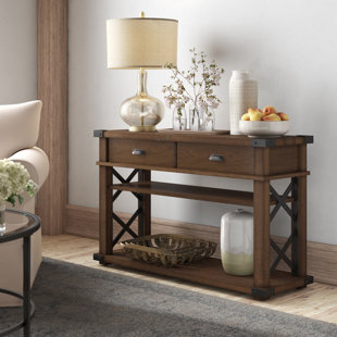 Farmhouse Rustic Console Tables Birch Lane Bridget Console Table