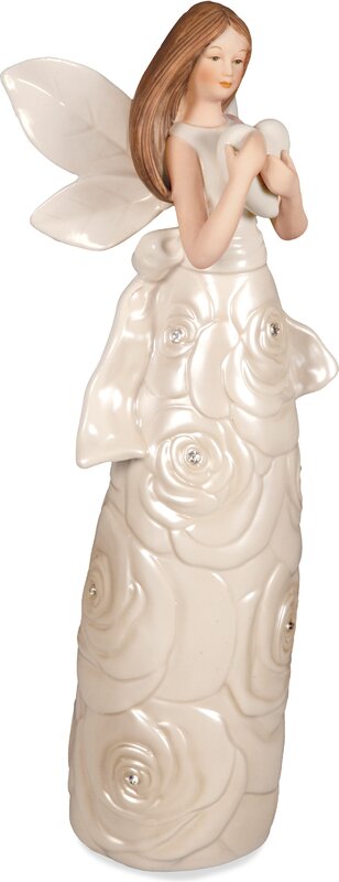 enchanted rose figurine