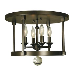 Compass 4-Light Flush Mount