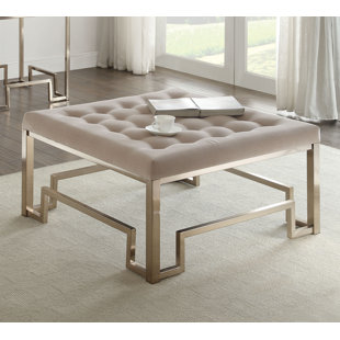 Fabric Covered Coffee Table Wayfair Cullompt Fabric Coffee Table