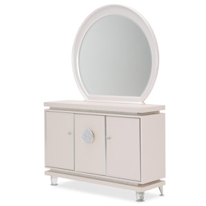 Glimmering Heights Sideboard with Mirror by Mich..