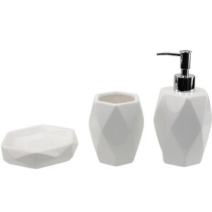 Dalia 3-Piece Bathroom Accessory Set