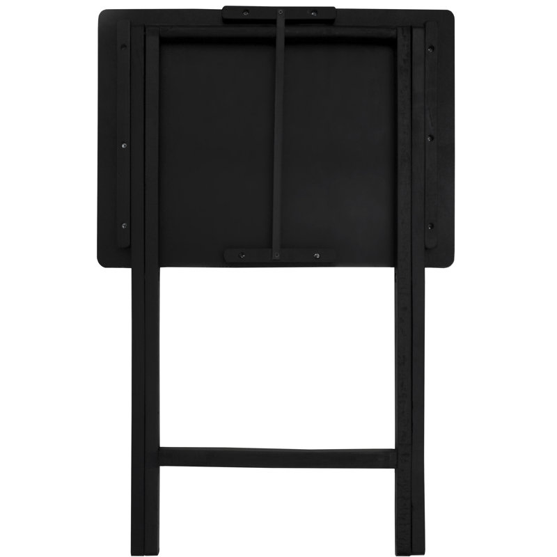 Oriental Furniture 4 Piece Victorian Tile TV Tray Set with Stand