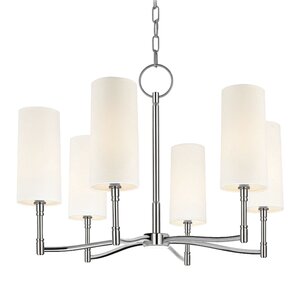 Katya 6-Light Shaded Chandelier