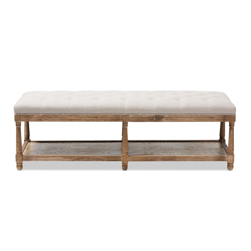 Bem French Country Upholstered Storage Bench & Reviews | Birch Lane