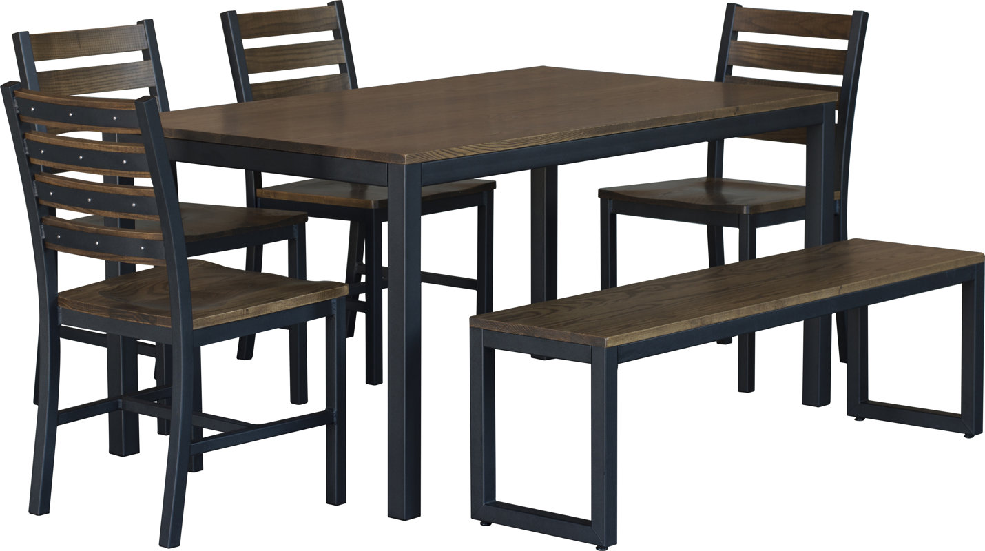 Elan Furniture Loft 6 Piece Dining Set & Reviews Wayfair