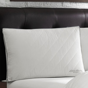 Quilted Jumbo Polyfill Standard Pillow..