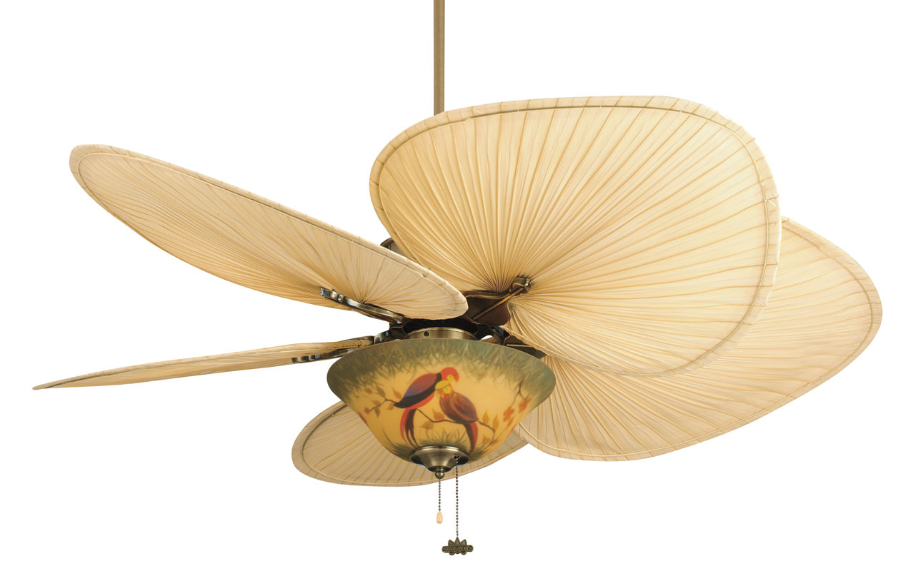Fanimation 52" Islander 5 Palm Blade Ceiling Fan & Reviews | Wayfair
