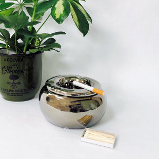 Decorative Outdoor Ashtrays Wayfair Crosby Street Outdoor Ashtray