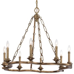 Leicester 8-Light Candle-Style Chandelier