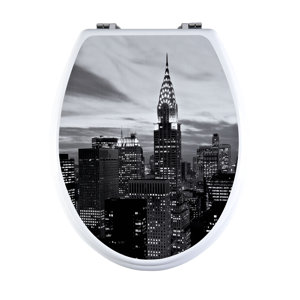 WC-Sitz-Aufkleber NYC von Mainstream by Aqualona