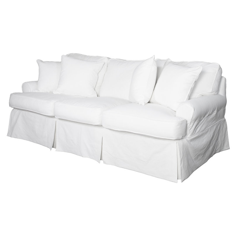 Beachcrest Home C Gables Slipcovered Sofa Wayfair C Gables Slipcovered Sofa