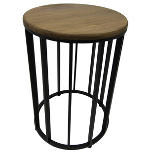 Outdoor Side Tables Joss Main Cabo Metal Side Table