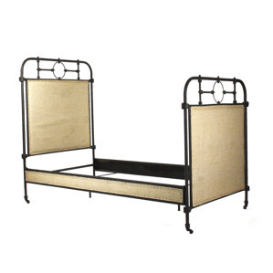 Upholstered Panel Bed by Zentique Inc.