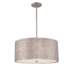 Modern Contemporary Battery Operated Chandelier Allmodern Whitby 4 Light Drum Chandelier