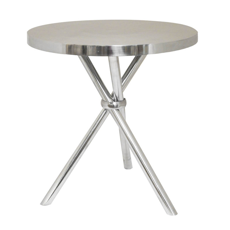 Urban Designs Mikayla Aluminum End Table & Reviews Wayfair