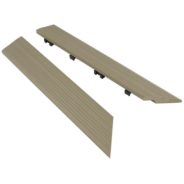 NewTechWood 13" x 2" Composite Interlocking Deck Corner ...