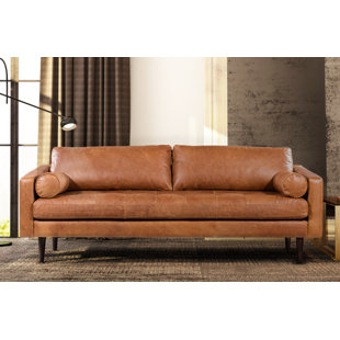 Tan Leather Sofa Wayfair Kate Leather Sofa