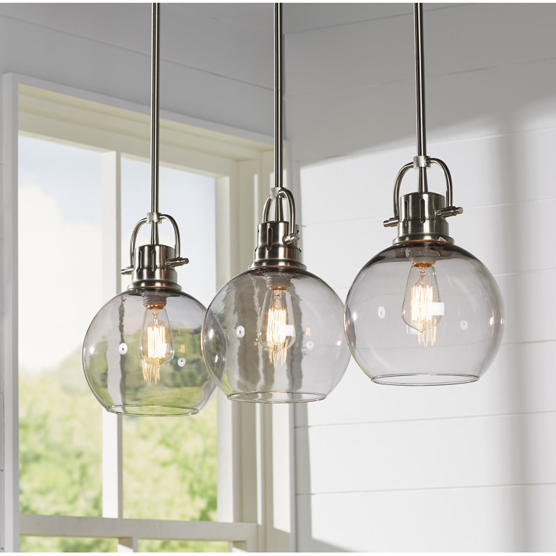 Burner 3-Light Kitchen Island Pendant & Reviews | Joss & Main