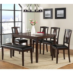 Sedona 6 Piece Dining Set by Vilo Home Inc.