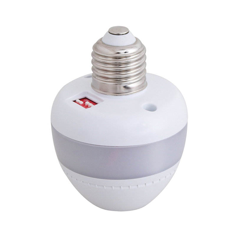 Invisible Motion Activated Retrofit Smart Light Bulb Socket