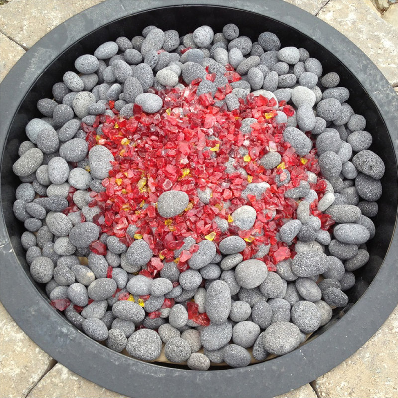 Fire Pit Essentials Fire Rock Fire Pit Glass Wayfair Ca