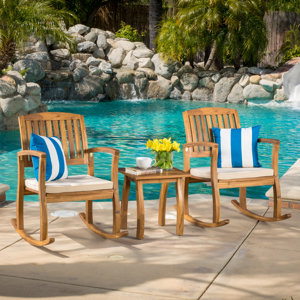 Coyne Acacia 3 Piece Outdoor Set