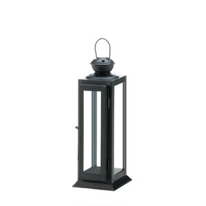 Star Cutout Iron Lantern