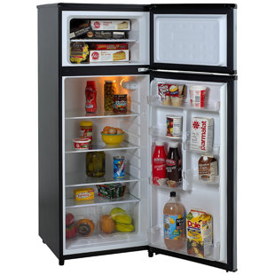7 4 Cubic Ft Refrigerators Wayfair Energy Star Top Freezer Refrigerator